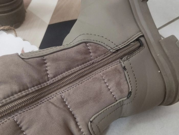 Bottes grises hiver Zara 31 - photo numéro 4