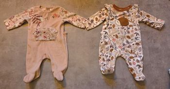 Lot de 2 pyjama petit beguin 3mois