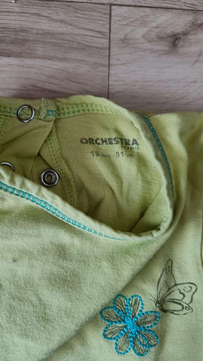 Ensemble Orchestra 18 Mois fleurs et papillons - photo numéro 15