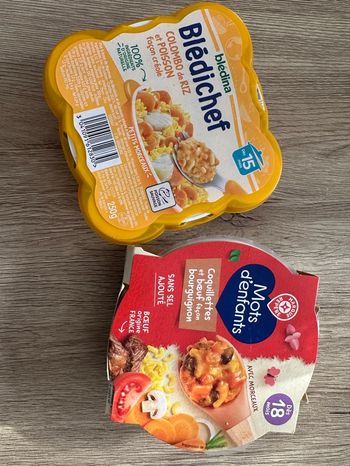 Plats préparés bébé 