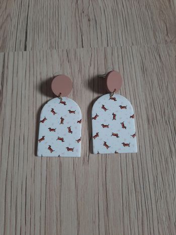 Super paire de boucles d'oreilles