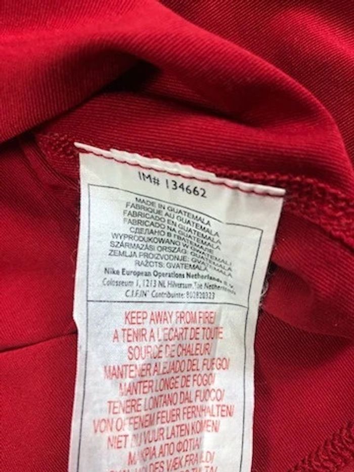 Tee shirt sport running nike rouge taille L - photo numéro 3
