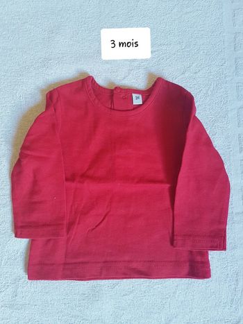 T-shirt carrefour 3 mois