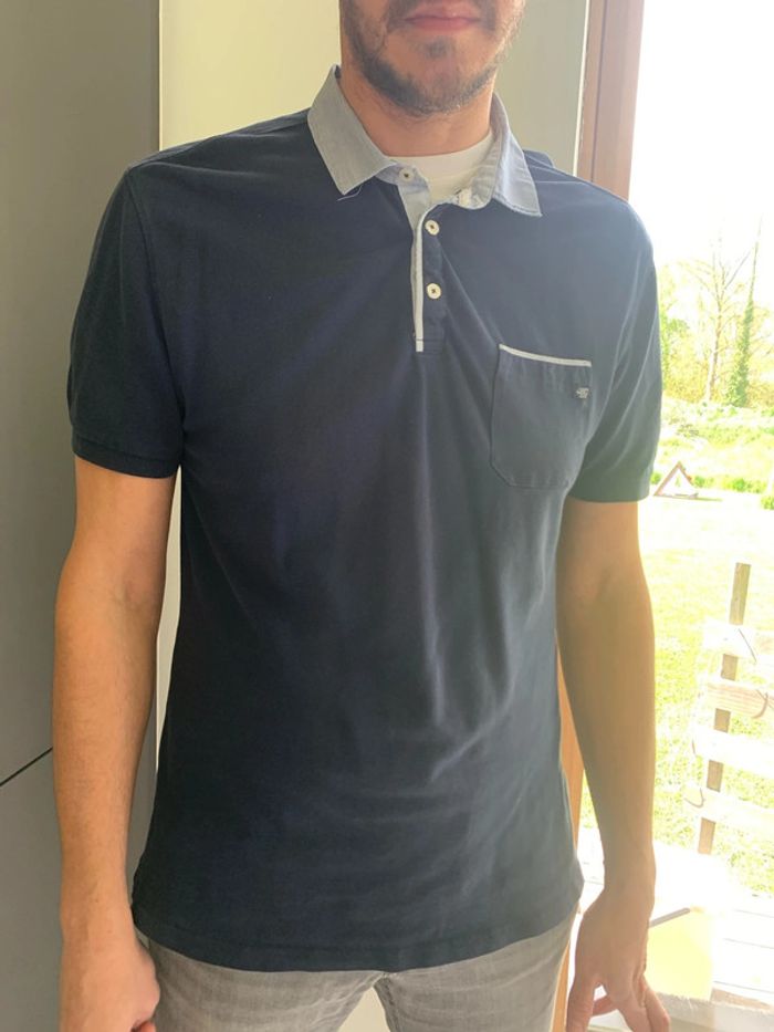 Polo bleu marine