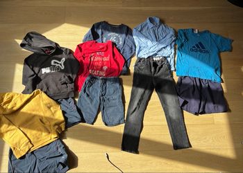 Lot garçon 8-10 ans  - Hackett London cyrillus puma adidas hockey player okaidi