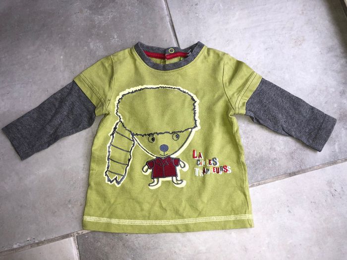 Pull fin t-shirt manche longue bébé garçon Orchestra Baby boy taille 6 mois / 67 cm