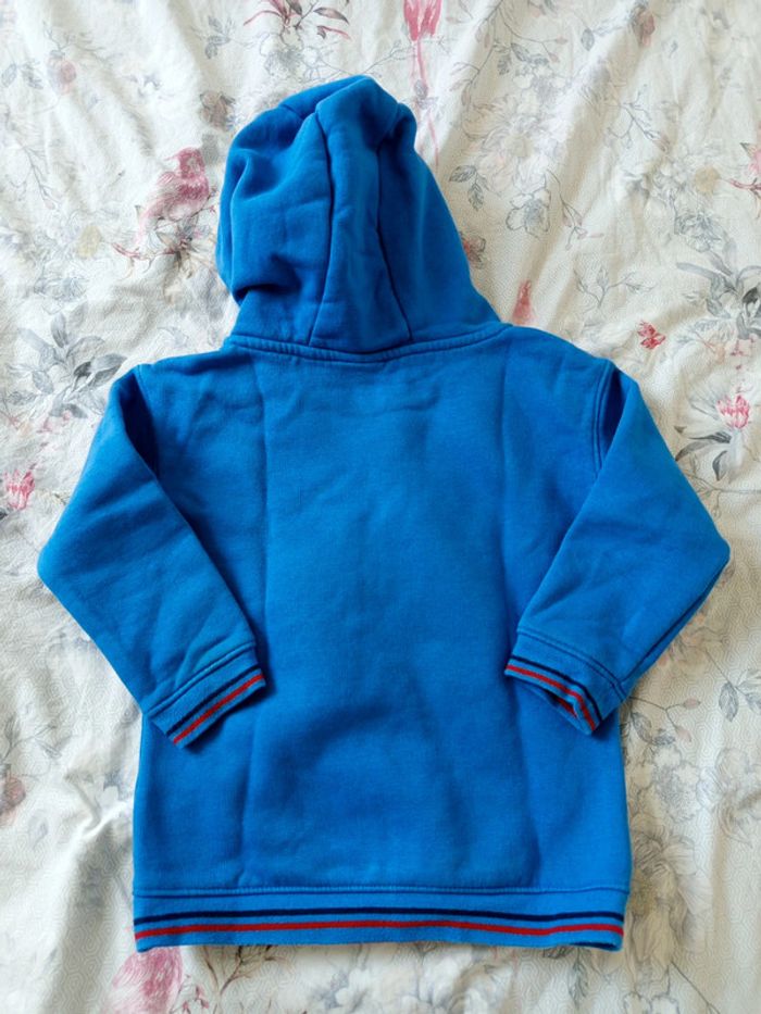 Sweat capuche dinosaure bleu sergent major 5a - photo numéro 4