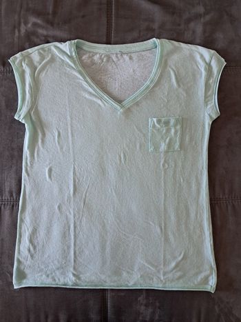 Top femme creeks vert pomme