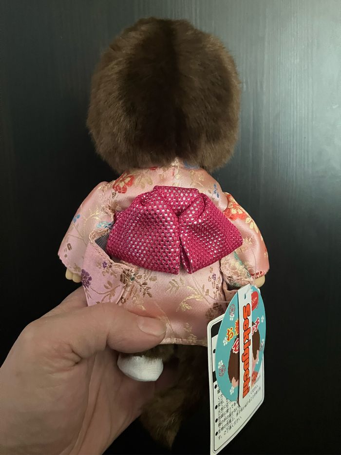 Monchhichi - Sekiguchi - Fille en Kimono Traditionnel - Neuf - 18 cm - photo numéro 5