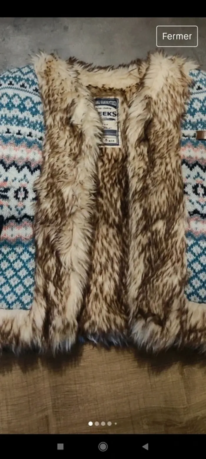 Gilet fille
