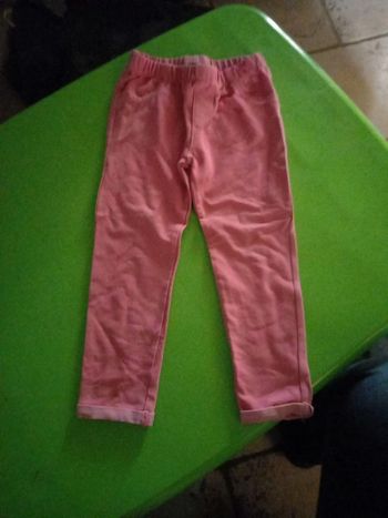 Leggings rose 4 ans