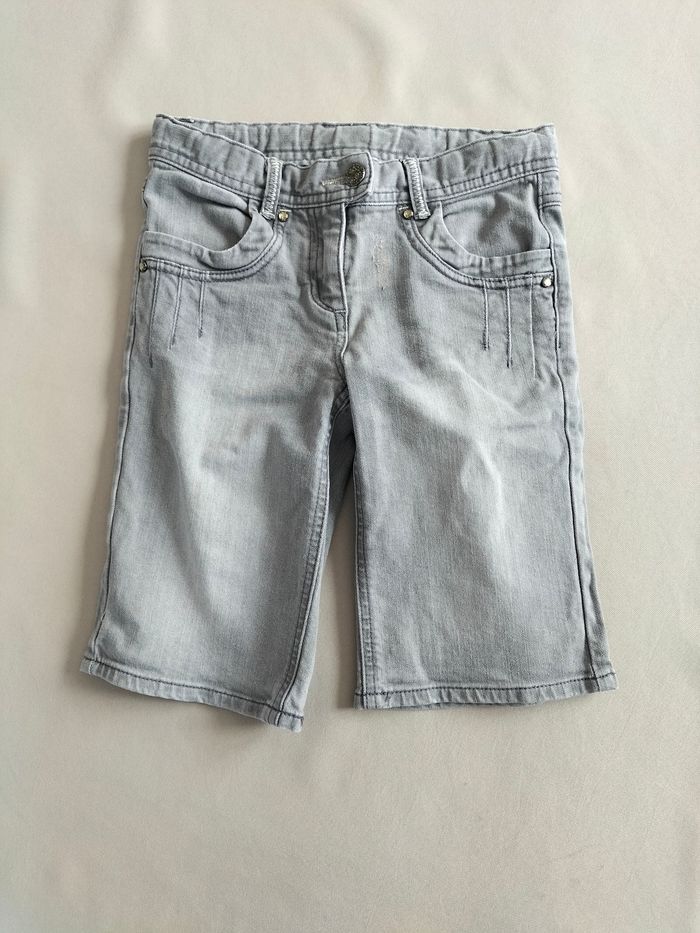 🤍 Bermuda en jeans gris - NKY - 10 ans - Excellent état 🤍