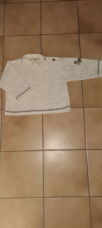 Pull blanc léger
