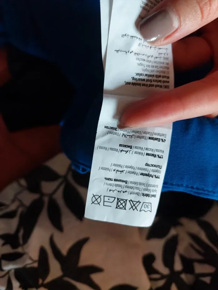 Pantalon bleu indigo électrique Pimkie – Taille 42 – Neuf avec étiquette - photo numéro 6