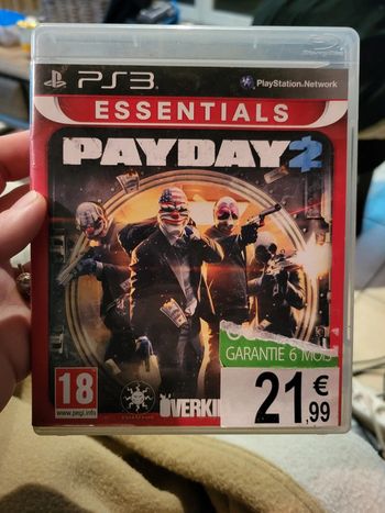 Jeu ps3 payday