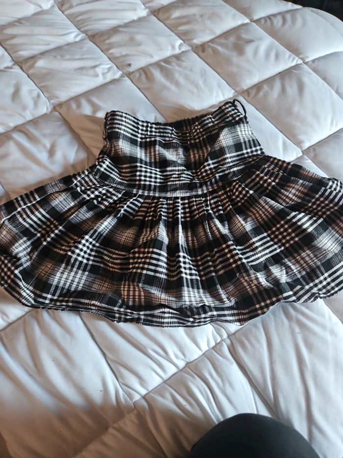 Jupe style écossais taille 8 ans