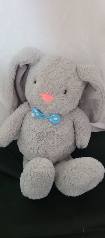 Peluche lapin gris - Zeeman