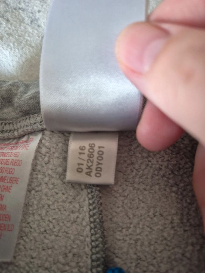 Jogging adidas gris chiné 2/3ans - photo numéro 6