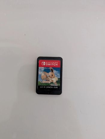 Pokémon Let's Go Evoli Switch sans boîte