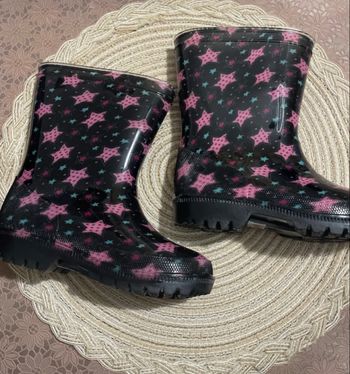 Botte de pluie talon s’allume 