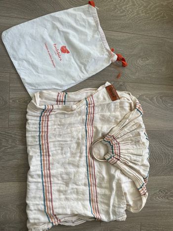 Portage sling ringsling de la marque Bud&Blossom  100% lin