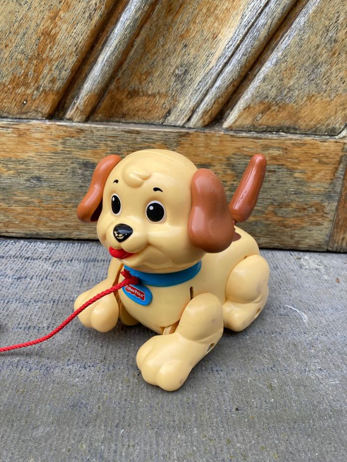 Jouet chien à tirer Fisher-Price premiers pas bébé - photo numéro 2