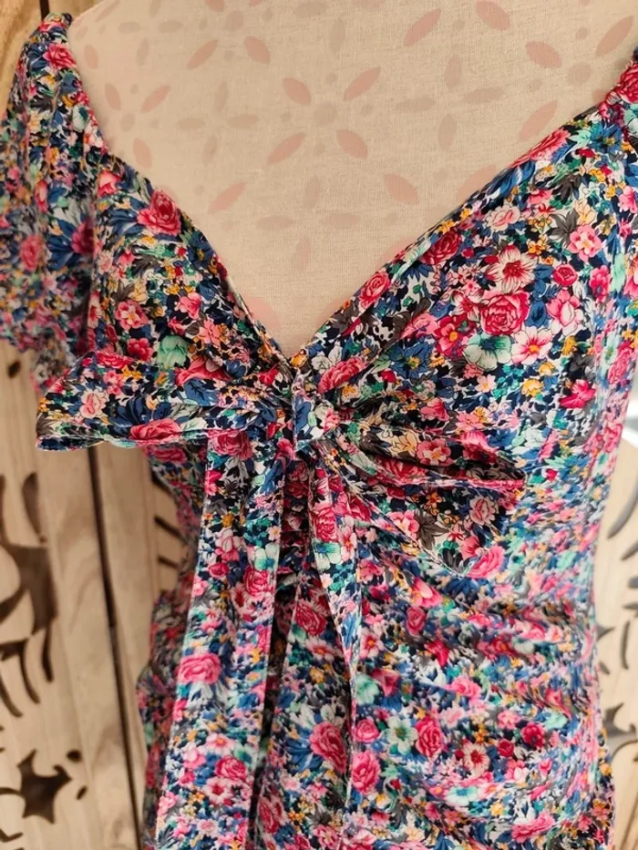 Robe imprimée fleurie Taille L BSB Jeans - photo numéro 6