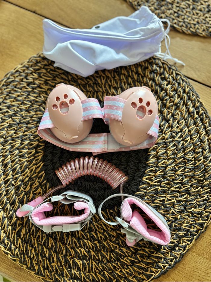 Casque anti bruit + bracelet sécurité