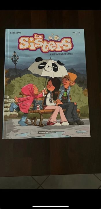 Bande dessinée les sisters n*6 un namour de sister en parfait état bamboo éditions