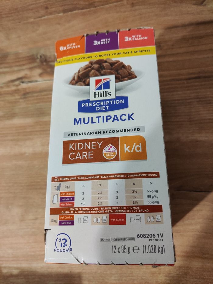 Chat k/d Kidney Pack Mixte Sachet repas - photo numéro 2
