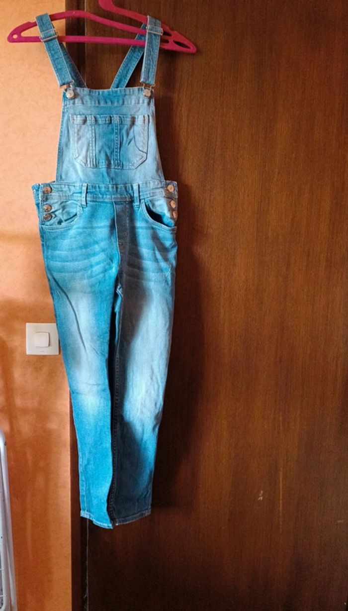 Salopette jean fille 10a