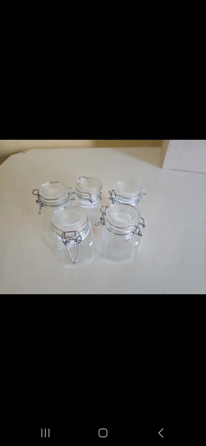 Lot petits pots