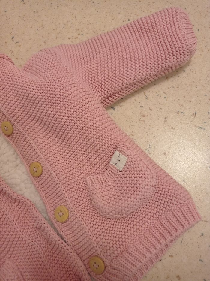 Veste bébé rose - photo numéro 3