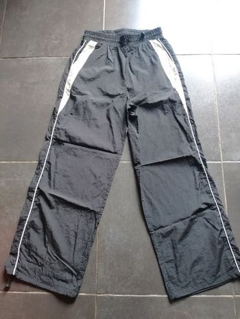 Pantalon noir parachute Temu