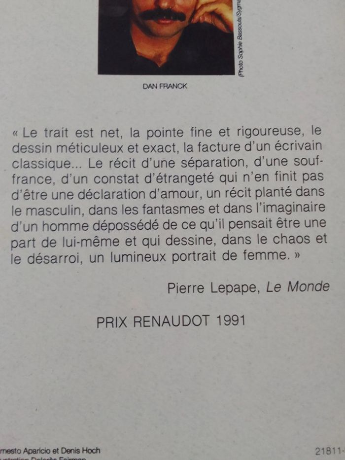 Dan Franck - La séparation - photo numéro 2