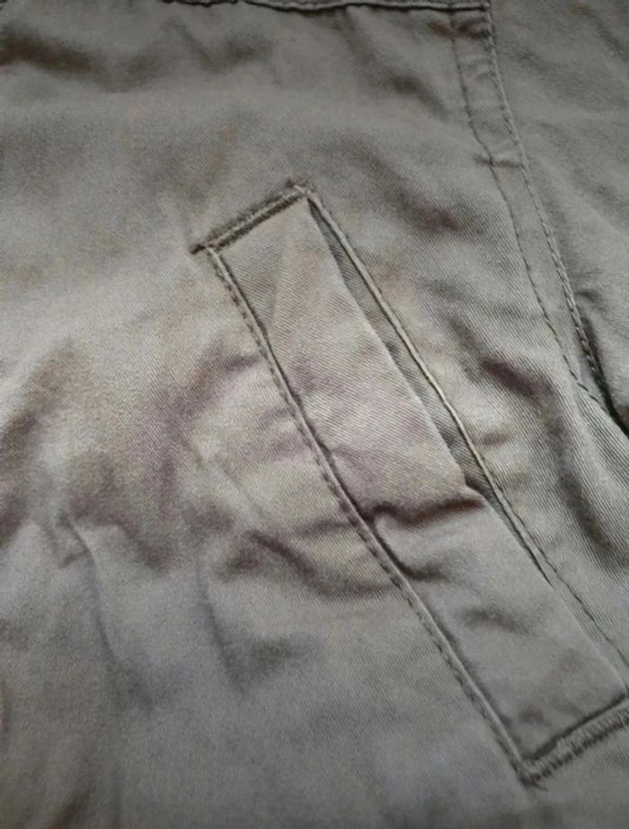 Manteau à capuche kaki Pocopiano 3 - 4 ans - photo numéro 6