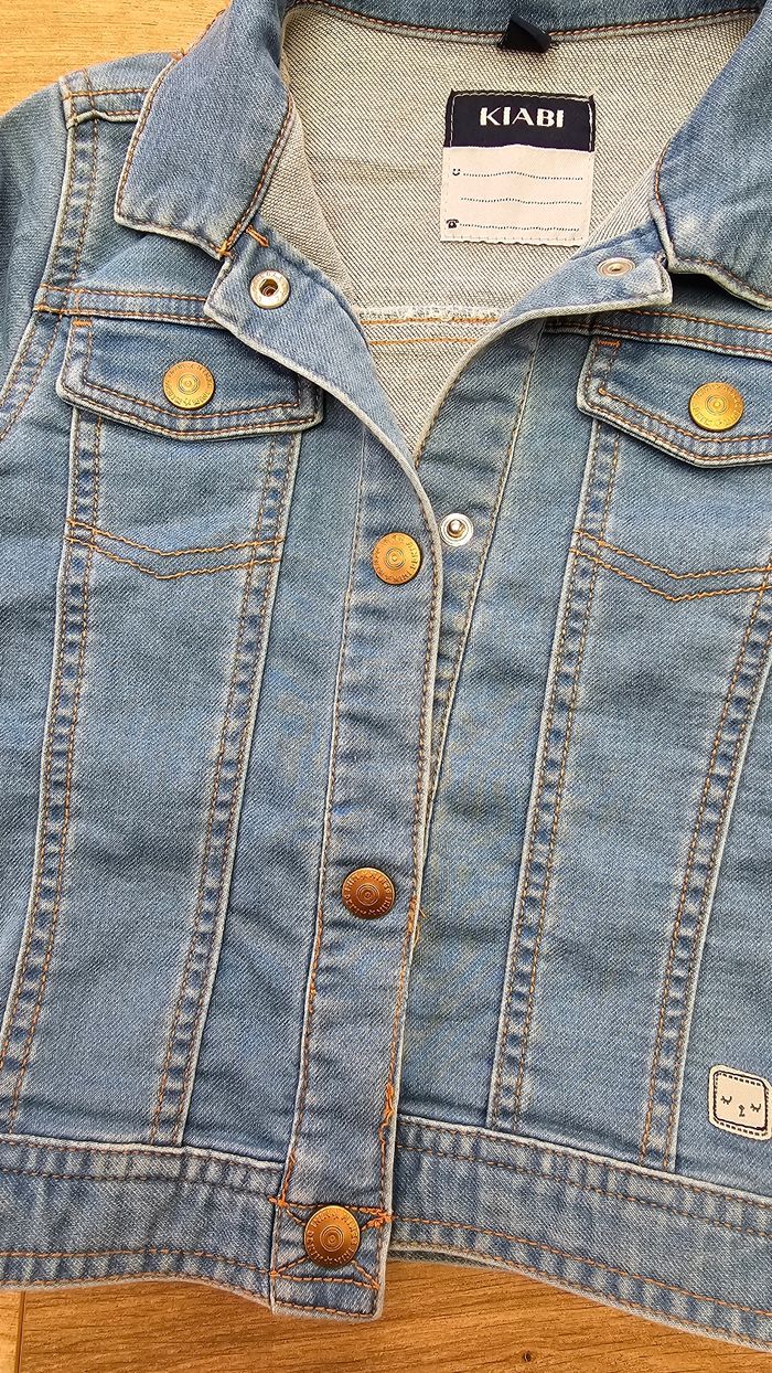 Veste 🧥 jeans 24mois - photo numéro 3