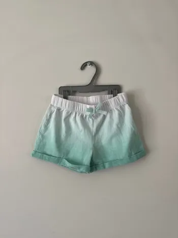 👖 short de pyjama- fille 5 ans - Disney orchestra - vert et blanc - bon état