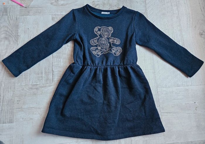Robe manches longues lulu castagnette 8 ans