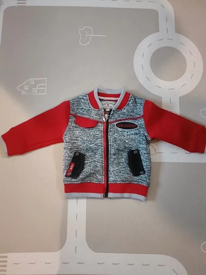 Ensemble veste + pantalon Lee Cooper 6 mois - photo numéro 5