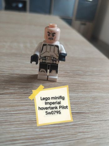 Lego minifig impérial hovertank Pilot sw0795