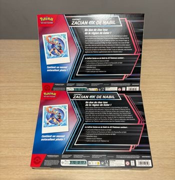 Pokémon Duo Coffret Zacian-EX de Nabil - photo numéro 2