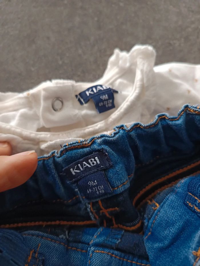 Ensemble haut + jean kiabi 9 mois - photo numéro 6