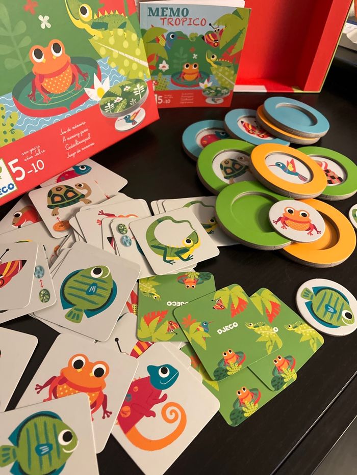 Jeu de mémoire «MÉMO TROPICO » - photo numéro 4
