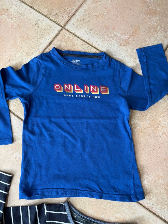 Tee-shirts manches longues garçon 4 ans - photo numéro 3