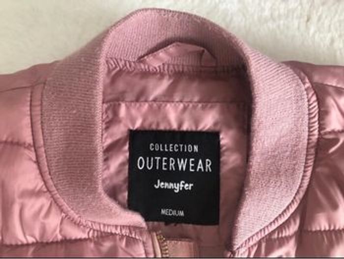 Blouson rose mi saison taille Médium - photo numéro 4