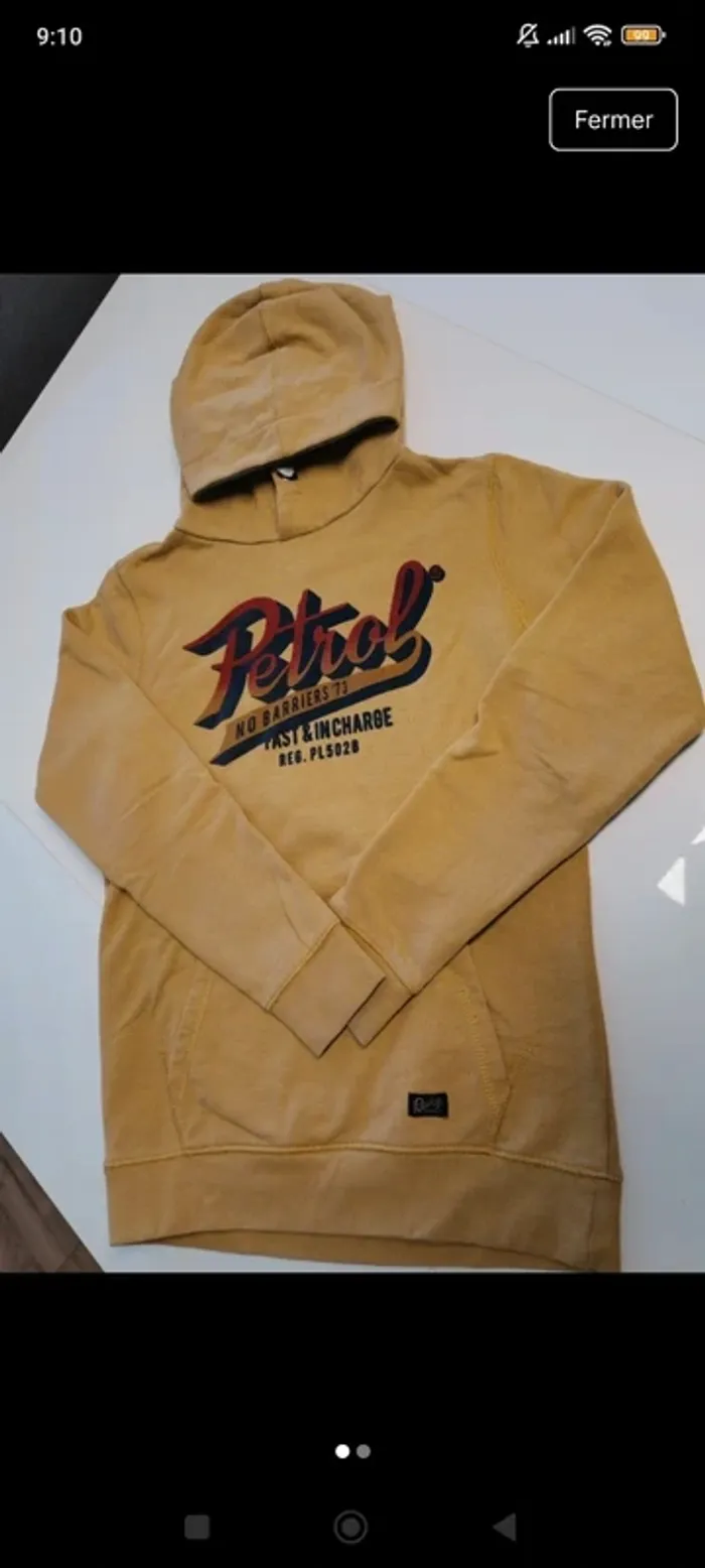 Sweat 12 ans Pétrol industries