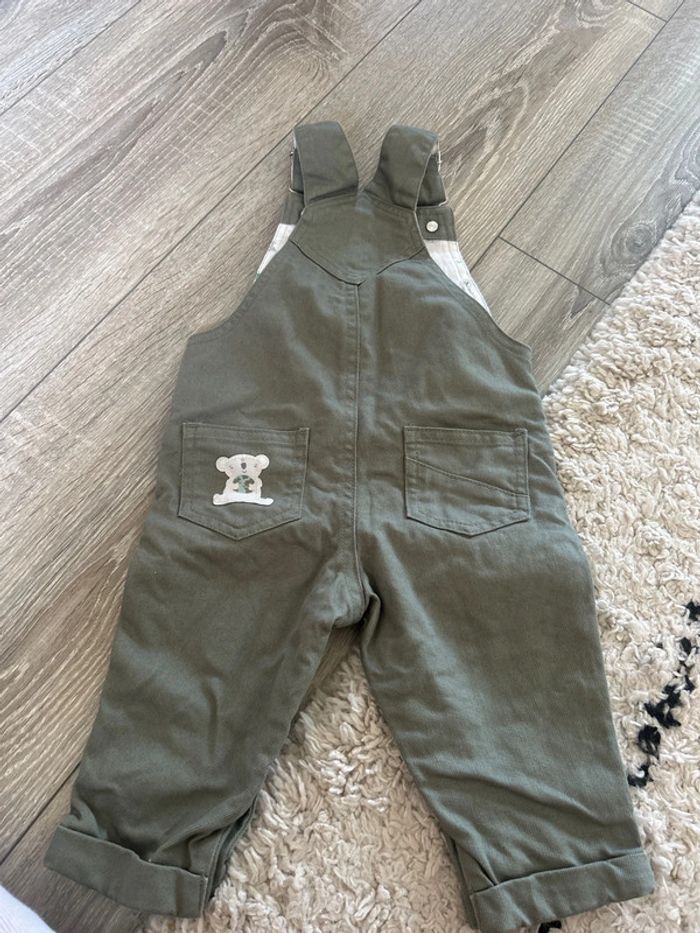 Salopette bébé kaki - photo numéro 4