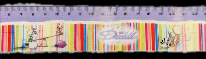 Règle avec table de multiplication Diddl
