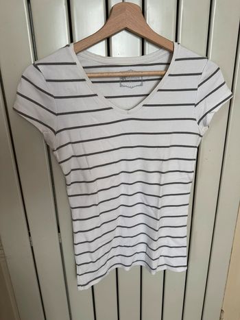 T shirt rayé vintage S
